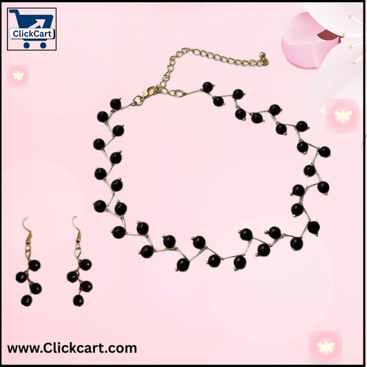 Unique pearl choker set