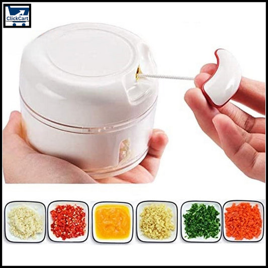 "Mini Multi-Function Hand Pull Garlic & Vegetable Chopper Mincer"