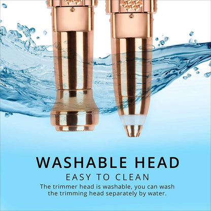 2 in 1 Rechargeable Women’s Face Hair Remover & Eyebrow Trimmer