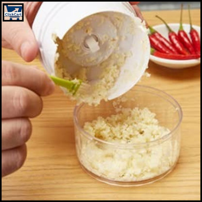 "Mini Multi-Function Hand Pull Garlic & Vegetable Chopper Mincer"