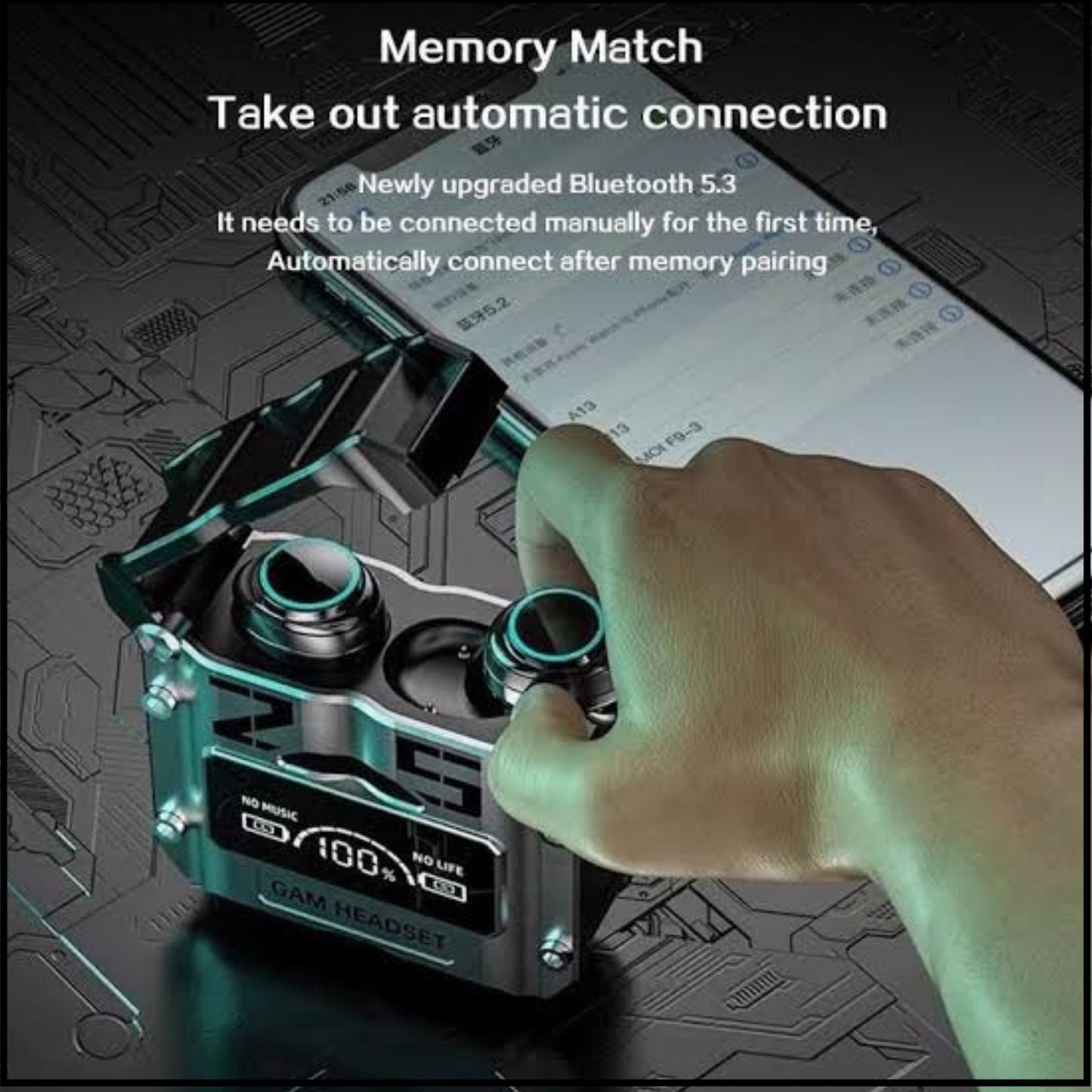 M25 Damix TWS Earbuds.