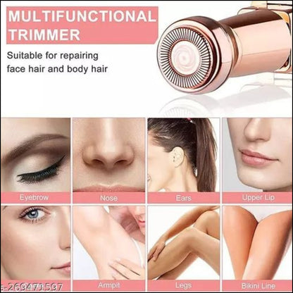 2 in 1 Rechargeable Women’s Face Hair Remover & Eyebrow Trimmer