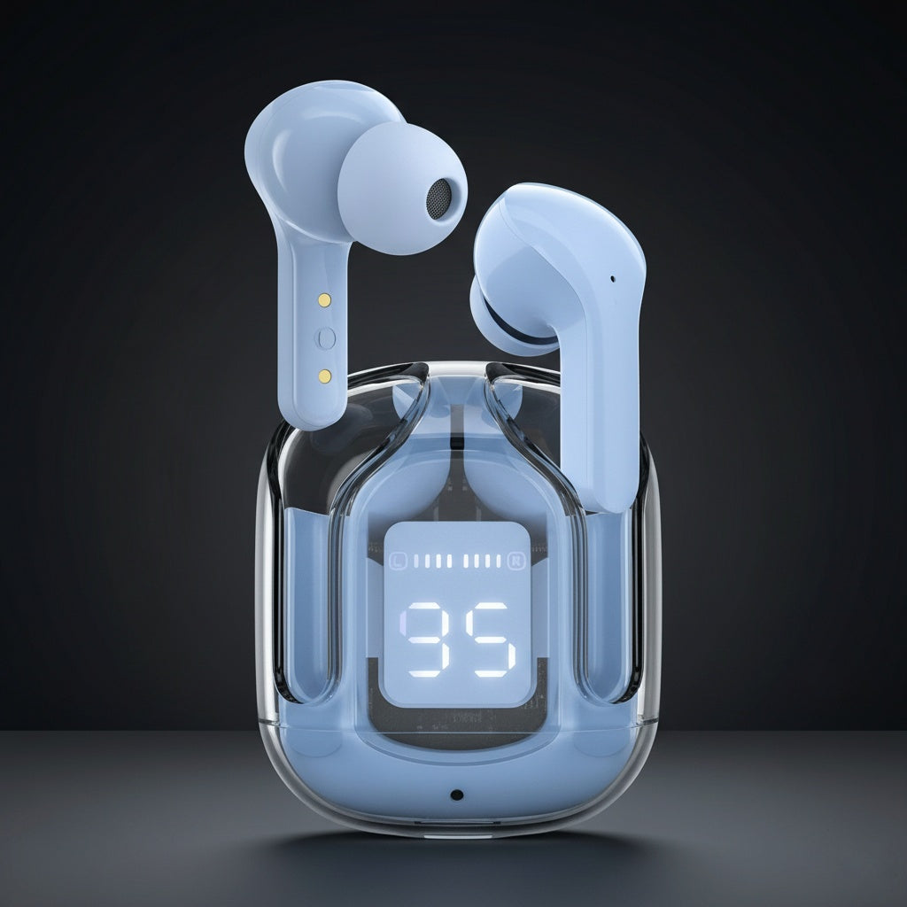 Air31 Transparent Wireless Earbuds.