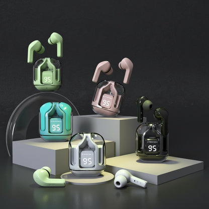 Air31 Transparent Earbuds With Free Pouch.